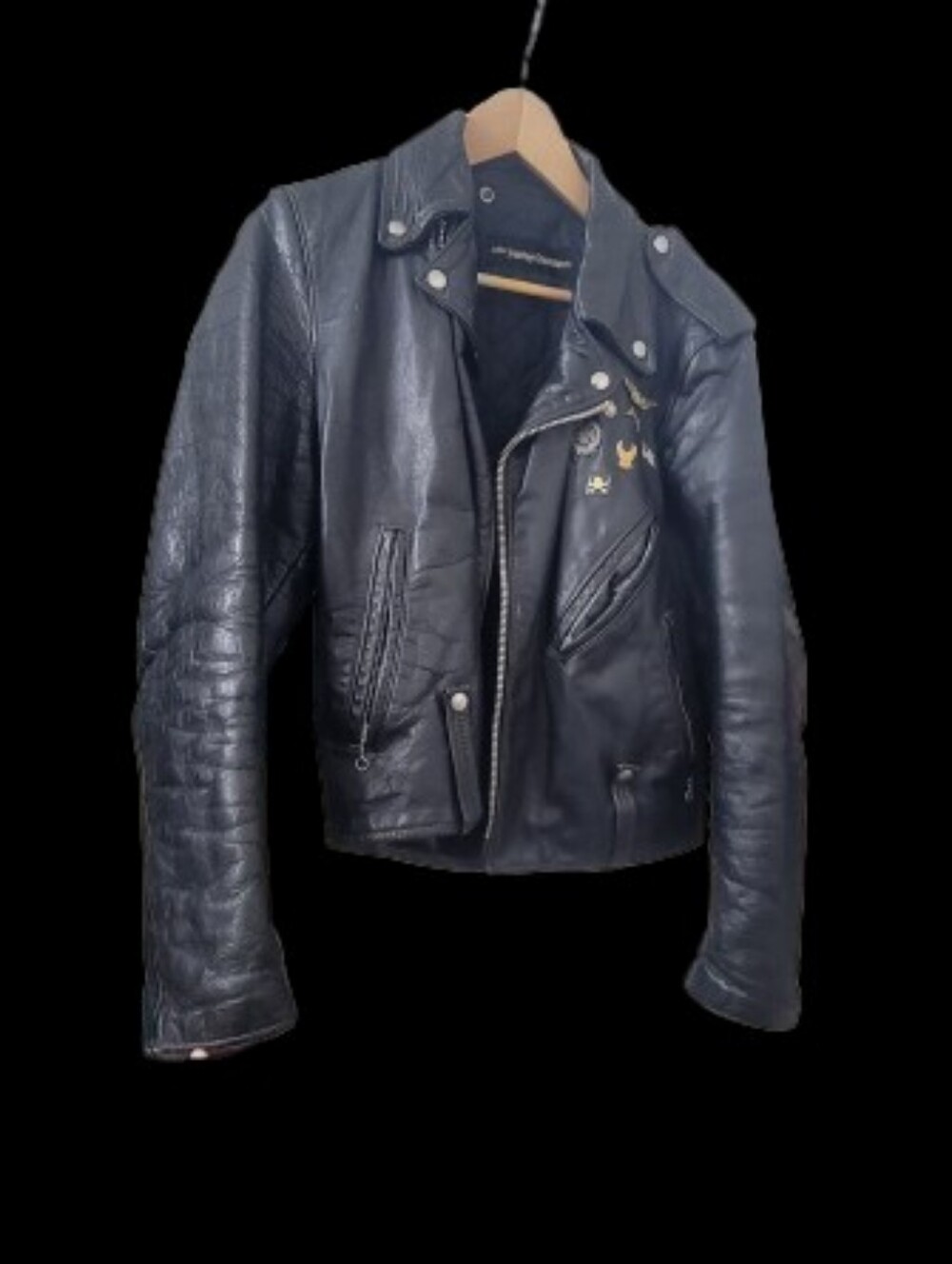 Vintage Harley-Davidson AMF  Black Leather Jacket Circa 1969–1981